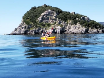 Kayaking, Kayak al tramonto