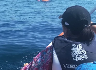 Kayak, In kayak all'Isola di Bergeggi