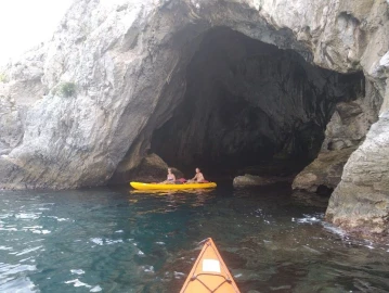 Kayaking, Liguria by kayak: Gulf of Bergeggi Island