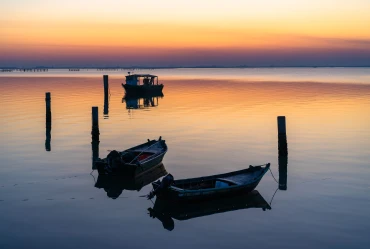 Kayak, Kayak a Venezia e sul delta del Po