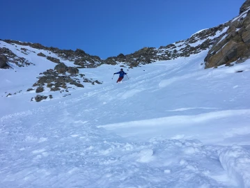 Off-piste skiing, Riding on powder in Valle D'Aosta