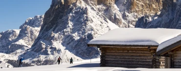 Off-piste skiing, Sci di fondo nelle Dolomiti